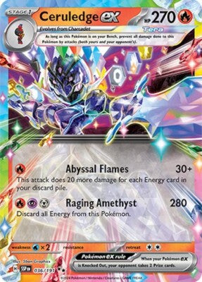 Ceruledge EX Surging Sparks 036/191
