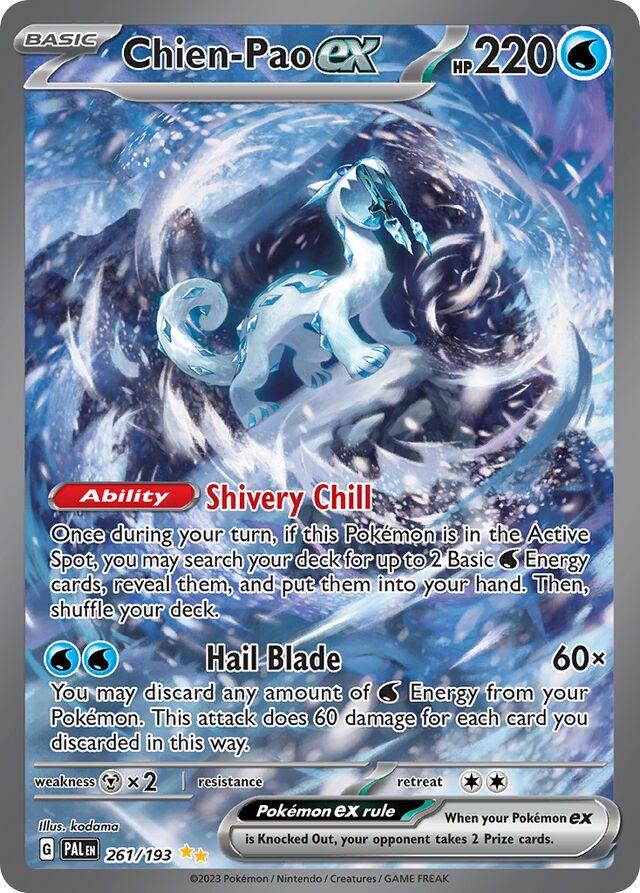 Chien-Pao EX Paldea Evolved 261/193