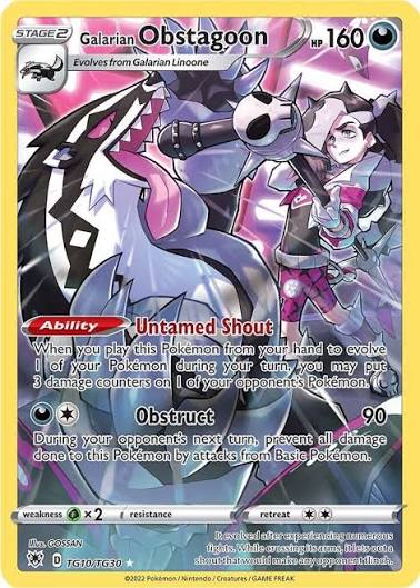 Galarian Obstagoon Astral Radiance 10/30