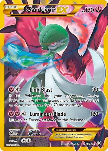 Gardevoir EX Steam Seige 116/114
