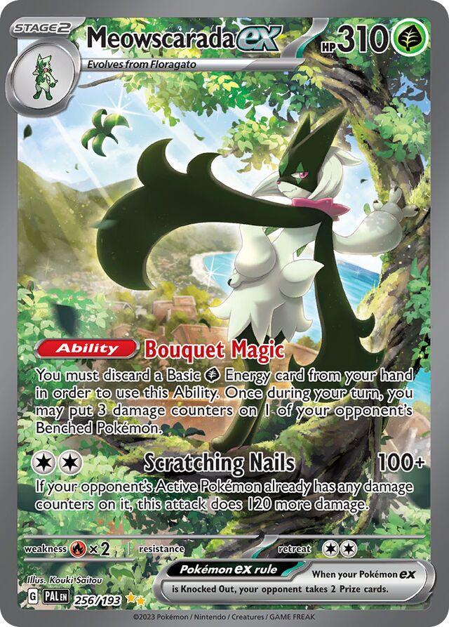 Meowscarada EX Paldea Evolved 256/193