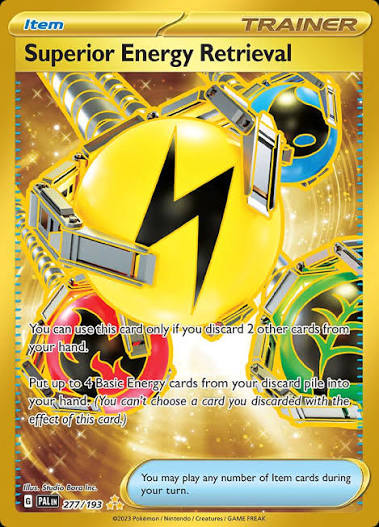 Superior Energy Retrieval Paldea Evolved 277/193