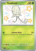 Toedscool Paldean Fates 105/091