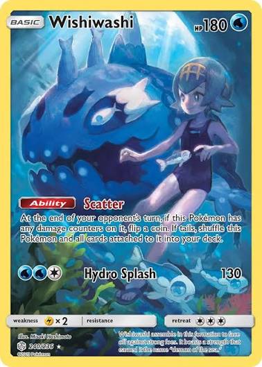 Wishiwashi Cosmic Eclipse 240/236