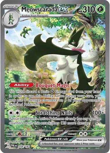 Meowscarada EX - Paldea Evolved - 256/193